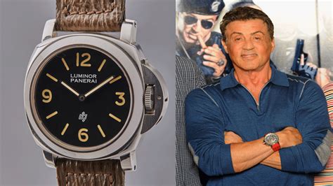 panerai luminor sylvester stallone|panerai watch.